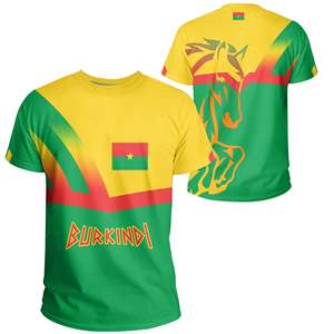 Áo Sơ Mi Nam Polyester Thoáng Khí Mùa Hè 2023 Quần Áo Đồng Cỏ Burkina Faso Châu Phi Áo Phông In Họa Tiết Theo Yêu Cầu Cỡ Lớn - Product Image 5