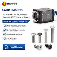 Produsen Sekrup Presisi Khusus Countersunk Low Head Torx Hex Socket 316L A286 untuk Kamera USB3 Kompak