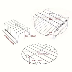 Prezzo di fabbrica <span class=keywords><strong>Xl</strong></span> accessori per <span class=keywords><strong>friggitrice</strong></span> <span class=keywords><strong>ad</strong></span> <span class=keywords><strong>aria</strong></span> da 8 pollici 12 pezzi Set di accessori per <span class=keywords><strong>friggitrice</strong></span> <span class=keywords><strong>ad</strong></span> <span class=keywords><strong>aria</strong></span> per Pizza - Product Image 5