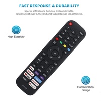 Mando a distancia de repuesto EN2A30, compatible con Hisense 4K HDR TV 65AE7210F 65AE7230F 65AE7250F 65A7300FTUK 65A7320FTUK 65AE7200FT