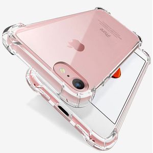 Ốp điện thoại silicon chống sốc cho <span class=keywords><strong>iPhone</strong></span> x XS XR 11 12 13 14 15 16 Pro Max 8 7 <span class=keywords><strong>Plus</strong></span> <span class=keywords><strong>6</strong></span> 6S <span class=keywords><strong>Plus</strong></span> Ốp lưng bảo vệ trong suốt - Product Image 1