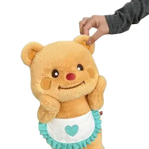批发泰国网红爆款黄油熊毛绒玩具升级可爱版女孩礼品
