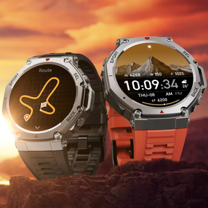 Montre connectée étanche 5ATM pour hommes, idéale pour le sport, la course à pied, le vélo, appels mains libres, Relojes Smart Watch 2024, vente chaude - Product Image 1
