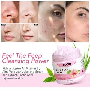 Mascarilla Facial de Barro de Rosa de 120g, Más Vendida, Limpieza Profunda, Desintoxicante, Mascarilla de Arcilla Rosa - Product Image 6