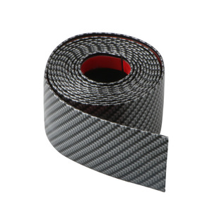 5D sợi carbon sang trọng xe chống xước bảo vệ Băng Sticker chống va chạm cửa <span class=keywords><strong>sill</strong></span> và cạnh bảo vệ bước thanh phong cách - Product Image 5