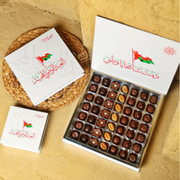 Coffret Cadeau Ramadan Luxueux Arabie Saoudite : Chocolats et Dattes Fraîches Premium – Édition Spéciale Aïd Moubarak