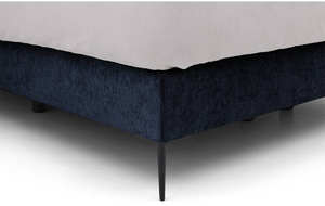 Cama Moderna e Inteligente con Almacenamiento, Tapicería de Terciopelo/Lino/Chenilla, Estructura Cromada, Acolchada, Suave y Ecológica para <span class=keywords><strong>Hotel</strong></span>/Dormitorio - Product Image 5