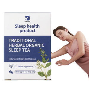 Kustom Herbal tradisional organik teh tidur bahan tanaman alami kantung teh obat dewasa produk kesehatan - Product Image 1