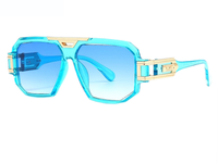 Lunettes de soleil rectangulaires Bettega New Style pour hommes, style haut de gamme, pour le marché international, style streetwear steampunk.