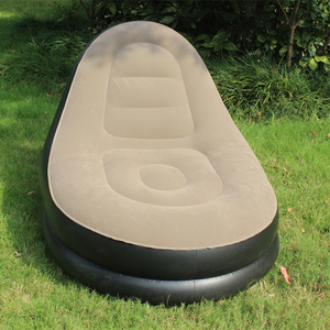 C01 avenli Jilong Inflatable lười biếng sofa Inflatable ngồi có thể ngả đổ xô lười biếng sofa không khí với đệm chân - Product Image 5
