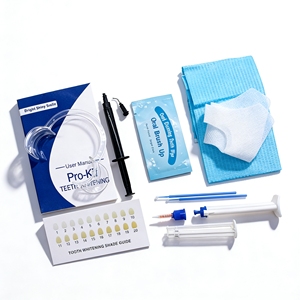 Kit de gel blanchissant professionnel pour les dents, à double seringue, pour usage clinique, marque privée, modèle <span class=keywords><strong>TWK</strong></span>, pour un sourire éclatant - Product Image 4