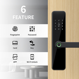 Cerradura Inteligente de Aluminio Bluelock con Huella Dactilar, Control Inalámbrico por Aplicación TTLock, Contraseña Digital, Tarjeta y Seguridad Biométrica - Product Image 2