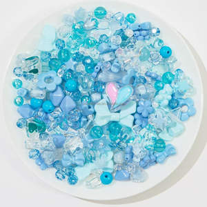 Cajas Sorpresa de Cuentas Acrílicas, Cuentas de Plástico para Hacer Manualidades, Cuentas Sueltas para Hacer Aretes, Pulseras, Accesorios para Teléfonos Móviles - Product Image 4