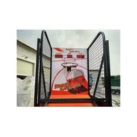 Machine de tir à monnayeur pour salles d'arcade et centres de divertissement, jeu de basket multicolore, durable, facile à utiliser, version anglaise