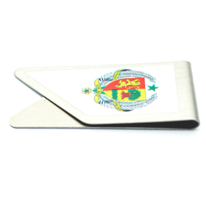 Clips de papier dorés personnalisés en métal, 50 pièces, en forme <span class=keywords><strong>d</strong></span>'aile plate, impression UV - Product Image 3