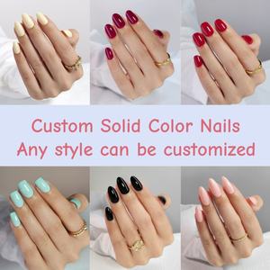 <span class=keywords><strong>Faux</strong></span> <span class=keywords><strong>Ongles</strong></span> Dégradés Longue Tenue Couverture Complète 24 Pièces à Coller, <span class=keywords><strong>Ongles</strong></span> Artificiels Type Cercueil Réutilisables - Product Image 5