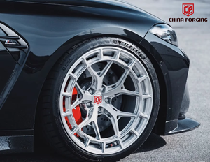 Ruedas CF WHEELS Personalizadas de Aluminio Forjado Cepillado 5x112/5x114.3/5x120 para BMW M2/M3 BENZ Audi <span class=keywords><strong>Lamborghini</strong></span> Toyota <span class=keywords><strong>Supra</strong></span> A90 A80 - Product Image 4