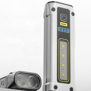 Wason Kép Ánh Sáng Siêu Mini Tiện Dụng Trọng Lượng Nhẹ <span class=keywords><strong>Torch</strong></span> Ánh Sáng Từ Có Thể Sạc Lại Màu Đỏ Tươi SOS Đèn Pin Cho Xe Sửa Chữa - Product Image 6