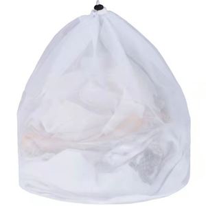 Nouvel ensemble de sacs à linge en filet avec cordon de serrage en nylon pour machine à laver et machine de nettoyage à sec - Product Image 5