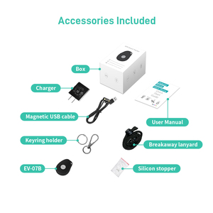 Système de réponse aux urgences avec bouton SOS EV-07B, mini traceur GPS 4G, communication bidirectionnelle, télésoin, avec clip ceinture pour les personnes âgées - Product Image 6