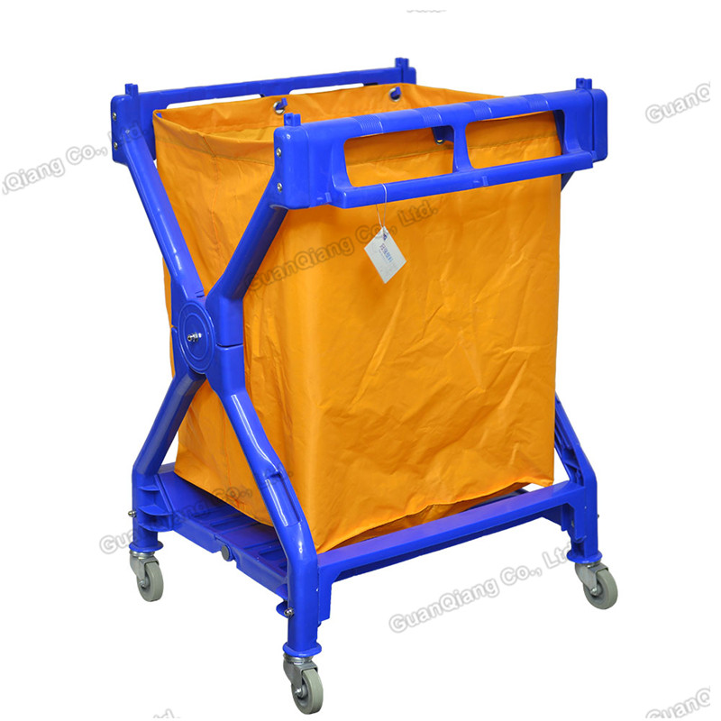 Многофункциональная тележка для уборки дома с пластиковой платформой