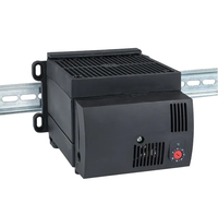 Radiateur soufflant 230V AC avec résistance PTC auto-régulatrice et protection contre la surchauffe pour armoire, anti-condensation et protection contre le gel