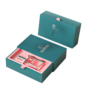 Custom Rigid Gift <b>Box</b> Luxury Paperboard Packaging with UV Varnishing Eco Friendly Recycled Material for Cosmetics Jewelry Corpor - Product Image 1
