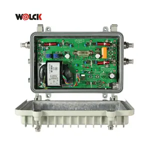 Amplificador de señal de línea troncal de distribución CATV de fibra óptica para uso en exteriores amplificador de TV por Cable