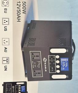 500W Portable Power Station <b>Solar</b> <b>Generator</b> MPPT Backup Bank With LED Flashlight for Outdoor Camping Emergency Multi-output Port - Product Image 6