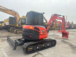 Usado para excavadora sobre orugas Kubota KX155 KX135 95% nuevo bajo horario Japón Original buen estado con motor central y motor - Product Image 3