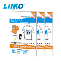 Film PET DTF étanche de taille A4 personnalisé d'usine chinoise imprimable pour imprimante DTF pour l'impression de t-shirts par transfert de chaleur
