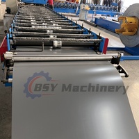 Machine de formage de tôles trapézoïdales entièrement automatique à grande vitesse pour toitures, production en usine de tôles d'acier colorées de haute précision