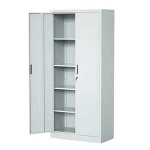 Metal Storage Cabinet Files Office Steel Cabinet Metal Filling Cabinet Metal Cupboard With 2 Swing Doors