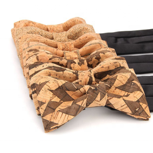 11*6 cm classique fait à la main pour hommes noeud papillon en bois doux pour hommes - Product Image 2