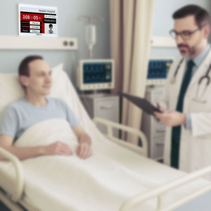 E-Paper Energy-Saving E Ink Patient Door <b>Display</b> For Hospitals, Wirelessly Update Patient Info & Care Status E-Ink <b>Display</b> - Product Image 1