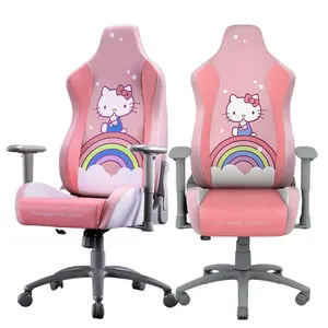 Best-seller alibaba gaming Stuhl chaises de bureau d'ordinateur chaise de jeu robuste Bonjour chat avec soutien lombaire intégré