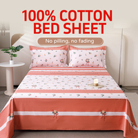 Parure de draps en coton 100 % personnalisée en gros – Draps-housses et draps plats super doux pour lits Queen et King Size
