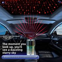 Humidificateur d'aromathérapie pour toute la maison et la voiture avec diffuseur d'huiles essentielles, rechargeable, en plastique, sans eau, électrique, portable, USB