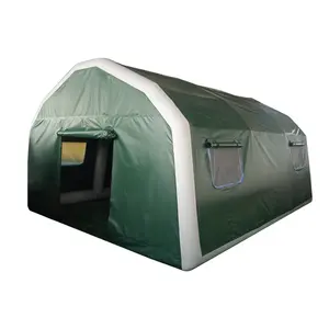 Hot Sell Waterproof 7 Persons Large Family Camping Led Inflatable Tent For Sale