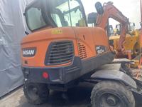 Mini-excavatrice Doosan 60, acier, Giant DX60W, excavatrice sur roues, aide à doubler l'efficacité de l'ingénierie