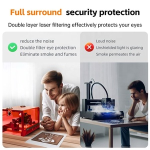 Daja A7 Mini Pro giá rẻ nhất kim loại Máy khắc laser New Laser Engraver cho kim loại da nhựa thép không gỉ nhôm - Product Image 5