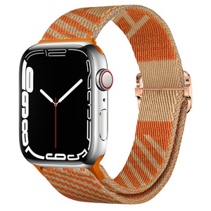 Correa de reloj deportivo IVANHOE para Apple Watch 44mm 45mm 38mm 40mm correa de nailon con hebilla deslizante ajustable para Apple Watch Series 7 6 5 - Product Image 4