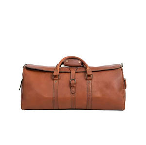 Nouveau sac de voyage en cuir véritable, best-seller, pour homme et femme, sac à vêtements, meilleur bagage à main en cuir véritable, unisexe. - Product Image 1