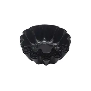 Non Stick Black Mini Individual Frutas Tartlet Moldes