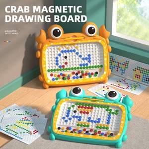 Samtoy 116ชิ้นกระดาน<span class=keywords><strong>วาด</strong></span>รูปแม่เหล็ก, กระดาน<span class=keywords><strong>วาด</strong></span>รูปลูกปัดสี<span class=keywords><strong>ปู</strong></span>เพื่อการศึกษาสำหรับเด็ก - Product Image 3