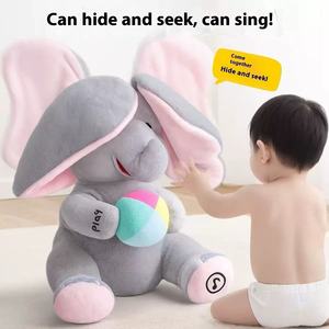 Peluche de Elefante Peek-a-<span class=keywords><strong>boo</strong></span> Amy Rabbit, Orejas de Peluche Súper Suaves, Regalo para Niños para Cumpleaños - Product Image 4