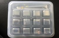 Ensemble cadeau de pierres à whisky en gros, pierres à glace en acier inoxydable, cubes refroidisseurs pour boissons