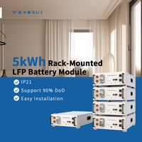Cellules LFP prismatiques de qualité A 102Ah, chaque module offre 5,22 kWh, prend en charge l'extension flexible en série/parallèle, batteries solaires.