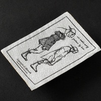 Étiquette tissée personnalisée OEKO-TEX100 pour vêtements, logo damassé sur mesure, étiquette à coudre sur les vêtements