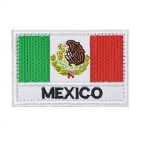 Feutre non tissé en PVC de style mexicain, best-seller, pour patchs brodés sur vêtements, sacs à dos, chaussures et chapeaux